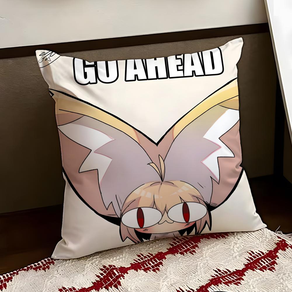 NNeco AArc Kawaii Cushion Cover Reversible Soft Durable Pillow Cover Home  Car MultiScene Use for Daily Comfort
