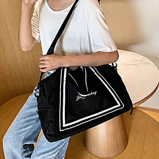 Wear-Resistant Gym Bag Useful Folding Space Saving Independent Shoe Warehouse Pouch MIT