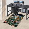 1PC Moonlit Temple Lotus Pond Non-Slip Floor Carpet Compatible for Office&Living Room&Bedroom&Dining Room - Flat - Weave Machine-S0333