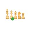 Jeu d'échecs - ENGELHART - Échiquier Marqueté - 50 cm x 50 cm - Pièces en Buis - Coffret en Bois