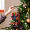9PC 2D Flat Grinch Christmas Ornament Christmas Tree Decora Acrylic Material, with Hanging Ornament 2026 New