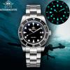 ADDIESDIVE Luxury Men's Analog Watch BGW9 Luminous 200m Ceramic Bezel Bubble Mirror Glass Diving Watch Couple's Watch AD2068