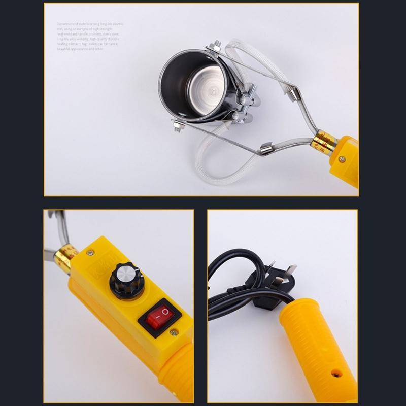 Handheld Solder Pots with Quick Heating Tin Melting Function 300W 500W for Auto Repair and Forging Tasks