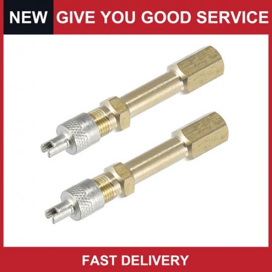 

Universal Car Tire Valve Stem Air Inflation Extension Adapto Pack of 2
