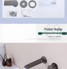 All-Copper Concealed Wall-Mounted Basin Faucet for Hot and Cold Water