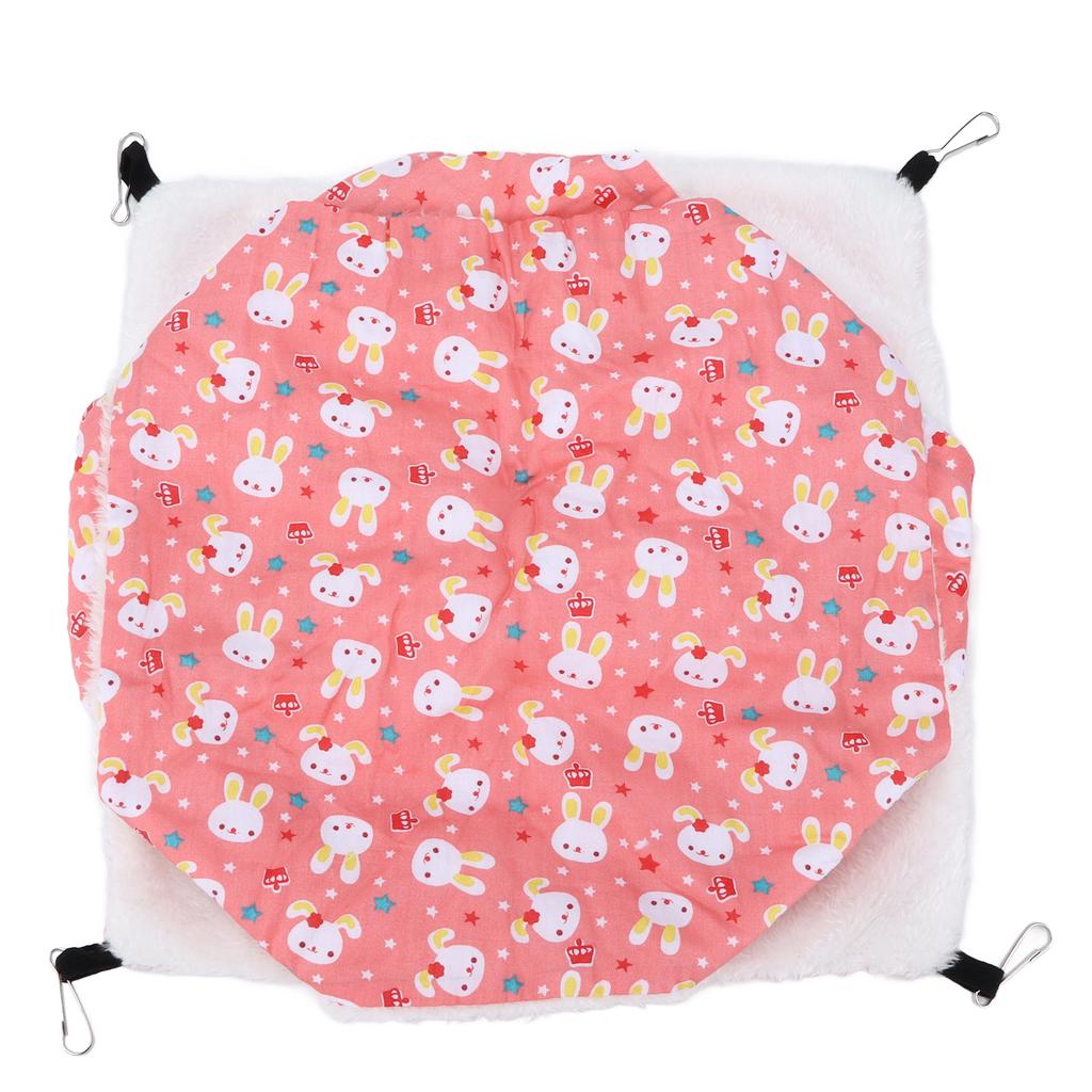 Pet ThreeLayer Warm Hammock sy to Cln and Install Hanging   Sping Bag(Cartoon Fan )