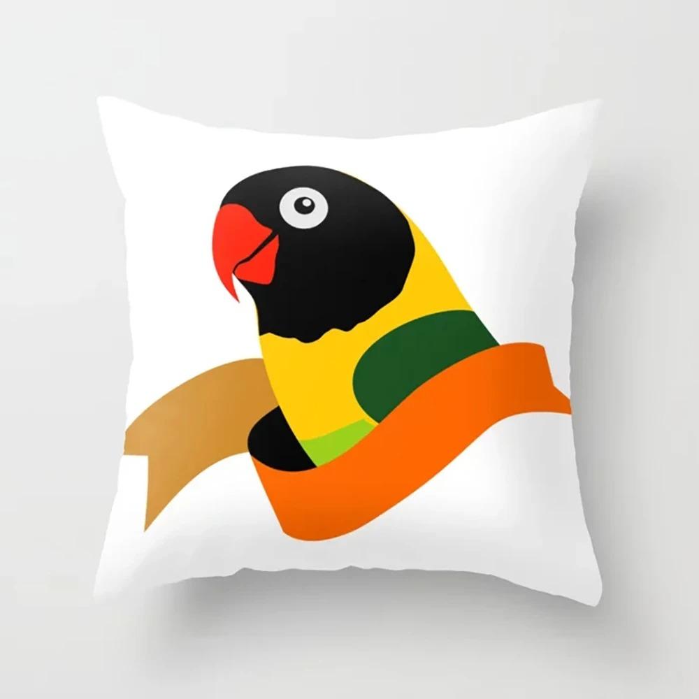 Cute Animal Pattern Pillowcase Office Living Room Car Ornaments Home Pillowcase