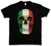 CLASSIC HUNGARY SKULL FLAG T-SHIRT Biker MC Banner Shirt Sizes S 5XL