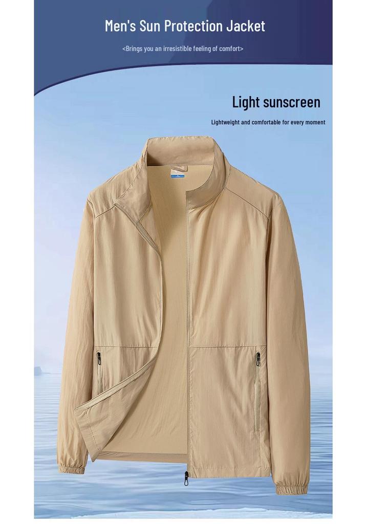 UPF 50+ Breathable Anti-UV Ice Silk Summer Outerwear for Women and Men
