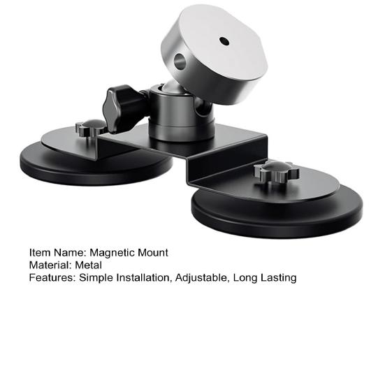 Mini Magnetic Mount Car Roof Mount Easy To Install Adjustable Angle Antenna Magnetic Mounting Bracket for RV Boat