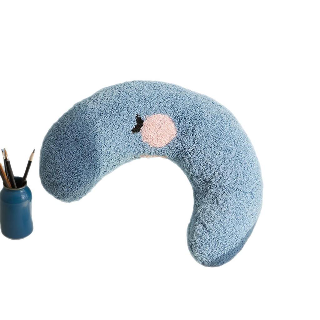 Transgraniczna poduszka dla zwierząt w kształcie litery U dla kotów i psów - Wsparcie kręgosłupa szyjnego dla głębokiego snu