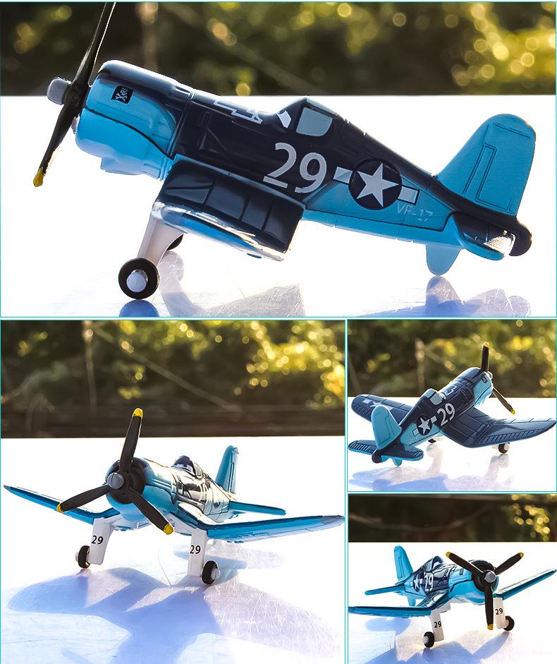 Alloy Fighter Plane Models: Children's Airplane Toy Gift Collection