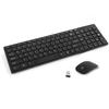 Ultra Slim Keyboard Mouse Combo Kit 2.4G Wireless USB Keyboard and Mouse Set for Office Home Laptop Desktop