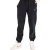 Nike Knitted Sweatpants Women's Black Moderate Straight Fit Pants DO6956-010