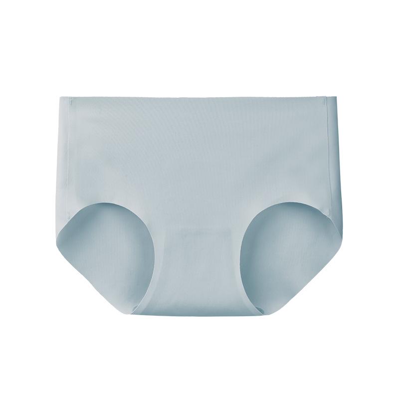 Cool Ice Silk Women’s Seamless Yoga Underwear - Mulberry Silk Summer Triangle Briefs