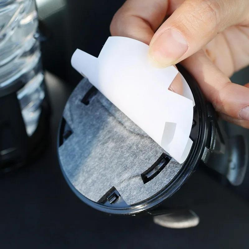 1/2Pcs Car Beverage Holder Adhesive Cup Storage Rack Car Cup Bottle Holder Multifunction Drink Rack Auto Accessories Black