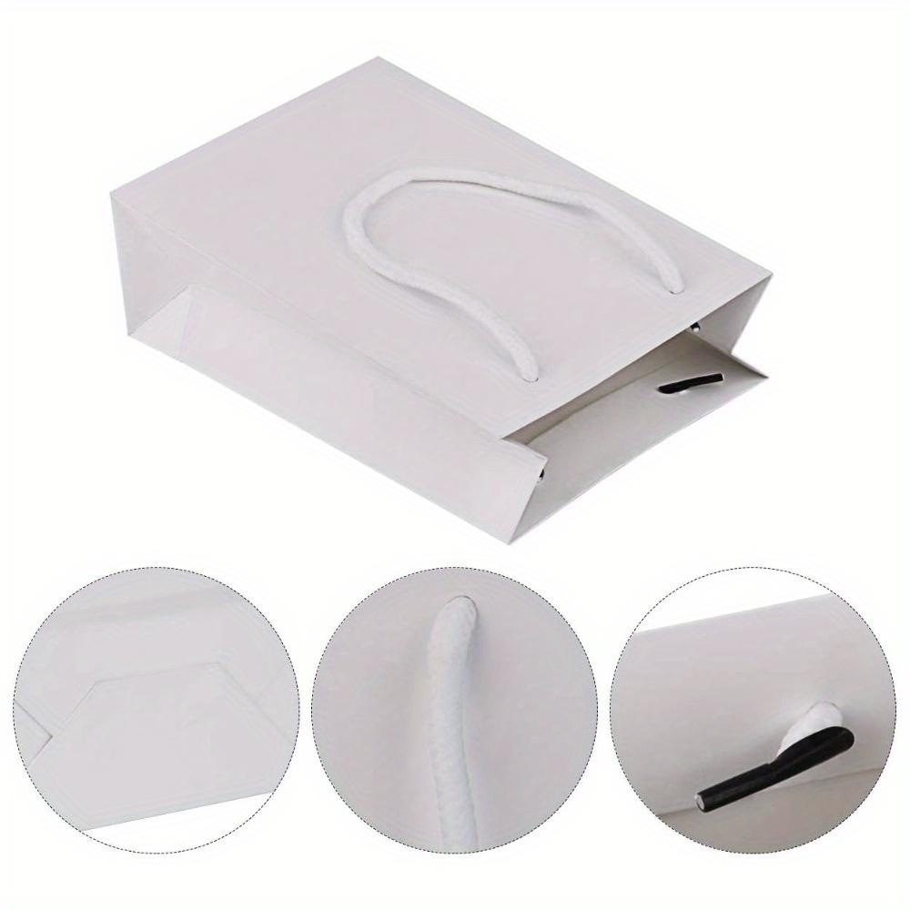 10pcs Shopping Paper Bags Gift Bags with Handle Mini Treat Bags Handbag Party Favor Bags Packaging Bag for Birthday Wedding Party Baby Shower Favor