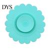 Bathroom Sink Strainer Sunflower Silicone Floor Drain Mat, Bionic Petal Design Anti-Clog Hair Filter, Odor-Proof Drainage Protector for Kitchen