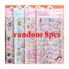 Hot Latest Popular 3D Rainbow Embossed Stickers Designed for Children Featuring Adorable Animals Ideal Designed for Decorating Planner Books