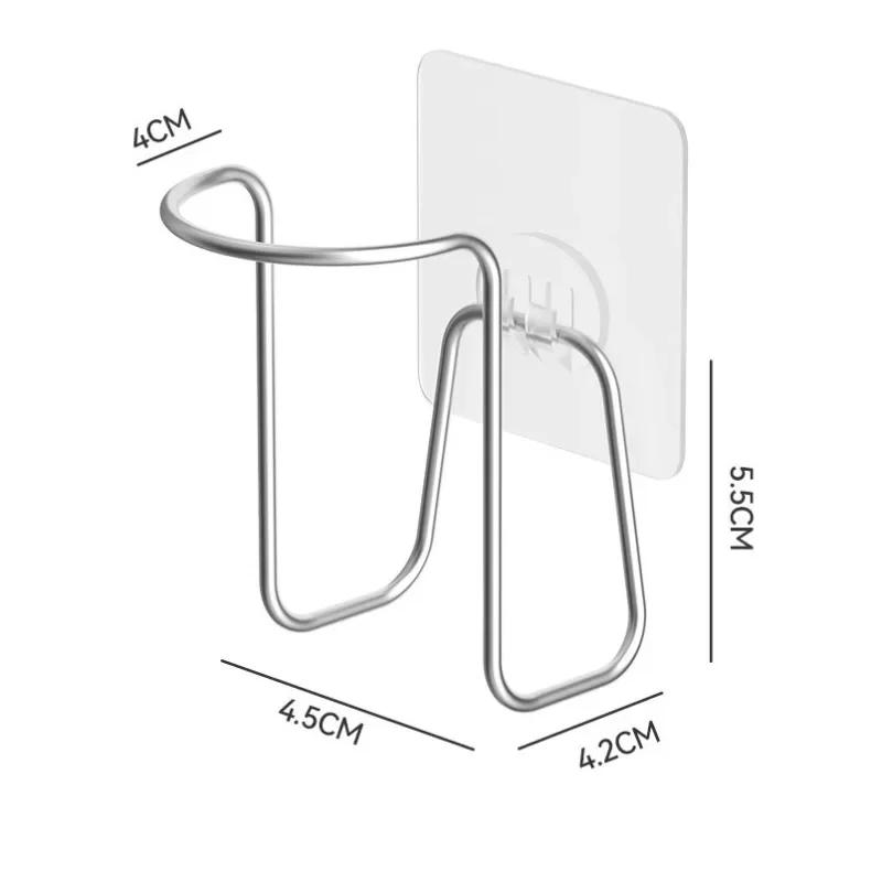 

Настенный держатель для хранения стаканов из нержавеющей стали без сверления для кухни, стойка для хранения одноразовых бумажных стаканов, новый