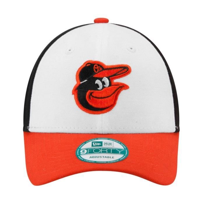 Casquette 9FORTY - New Era - MLB LEAGUE Baltimore Orioles - Blanc - 100% Polyester - Sportswear