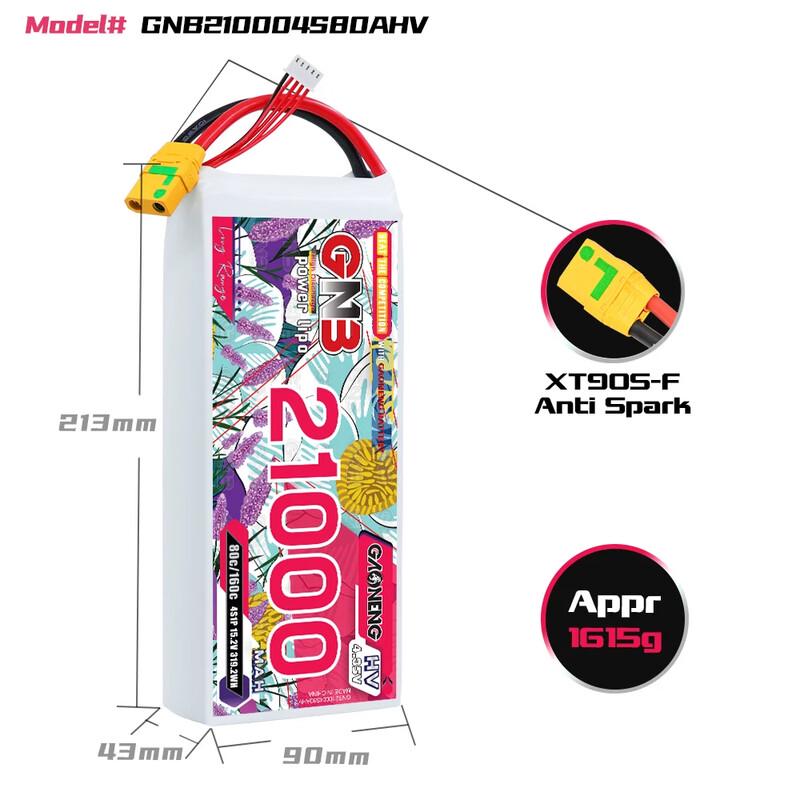 GNB High-Performance LiPo Drone Battery Series