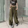 Winter Solid Casual Baggy Cargo Pants Women Harajuku Oversize Y2k Wide Pants Female Korean Fashion Sports Retro Trousers 2026