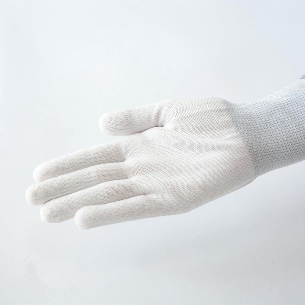 New White Application Tools Car Wrap Gloves Mittens Vinyl Sticker Nylon Wrapping