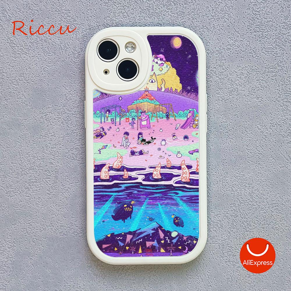 Omori Game Fanart Phone Case for Iphone 14 13 11 12 Pro MAX 13 12 MiNi 7 8plus Iphone 14 13 Pro XS XR Lambskin Protective Covers