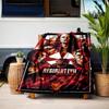 The sci-fi game Resident Evil features the Umbrella Corporation blanket a soft home furnishing nap decoration a warm Sherpa blanket for all seasons U8