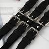 Punk-Taillengürtel Damen Halloween Leder Skinny Körper Verstellbare Gürtel mit Hosenträgern für Party Nachtclub Taille Schlank