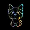 10.8X16CM Car Sticker Yorkie Yorkshire Terrier Doggy Decals Stickers on Car Reflective Motorcycle Car Styling