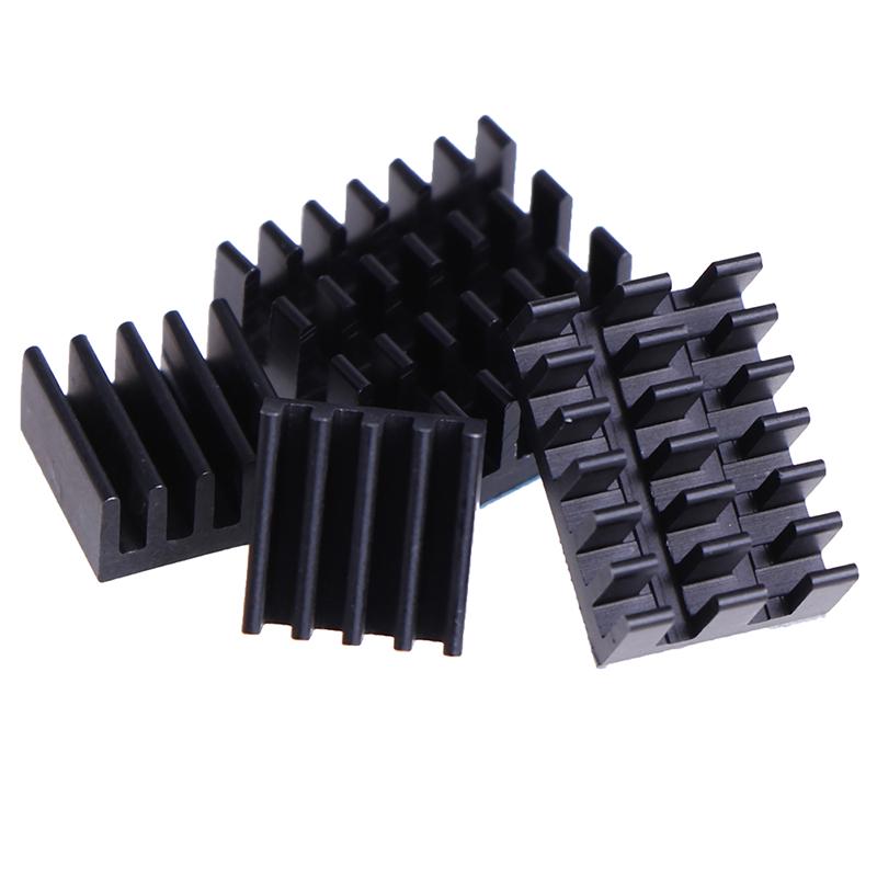 4Pcs For Raspberry Pi 4B Aluminum Heatsink Radiator Cooler Kit For Raspberry Pi