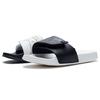 Li Ning Ln Slipper Comfortable Durable Rubber Sole Slide Sandals Men Footwear Black White AGAS001-1