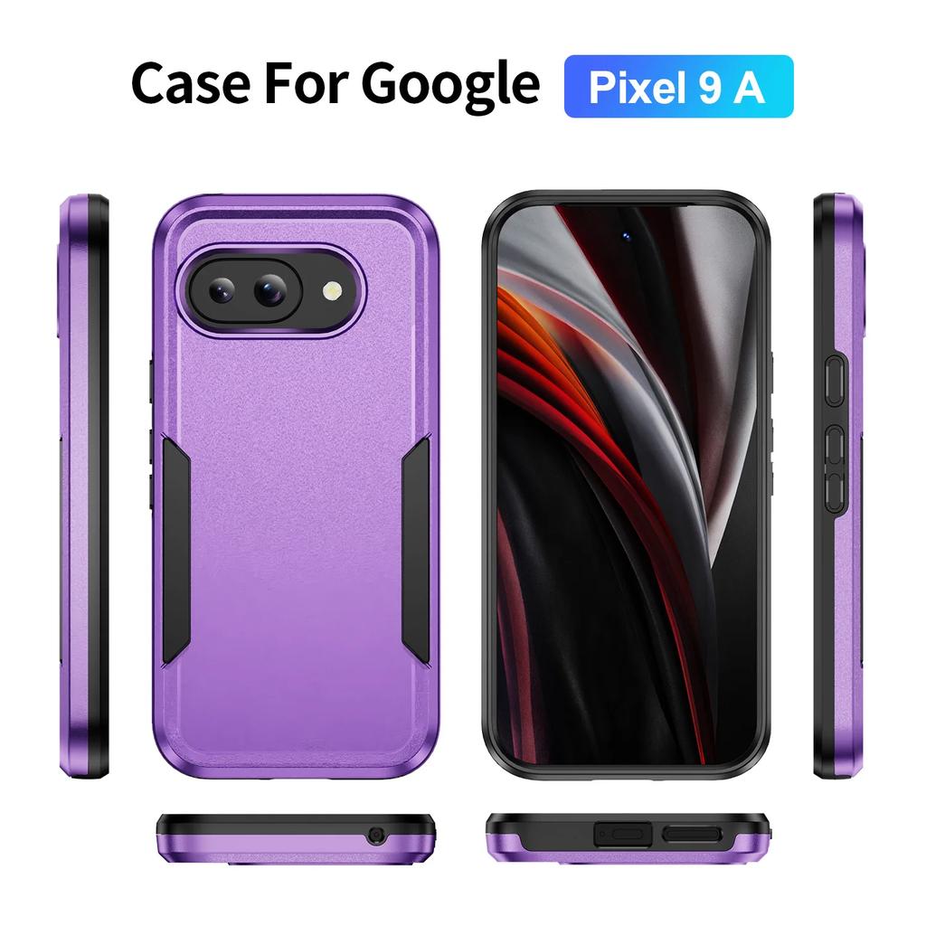 Hülle für Google Pixel 10 9 Pro XL Hülle Armor Stoßfest Coque für Google Pixel 9 8 7 Pro 9A 8A 7A 6A Matte Oberfläche Schutzhülle