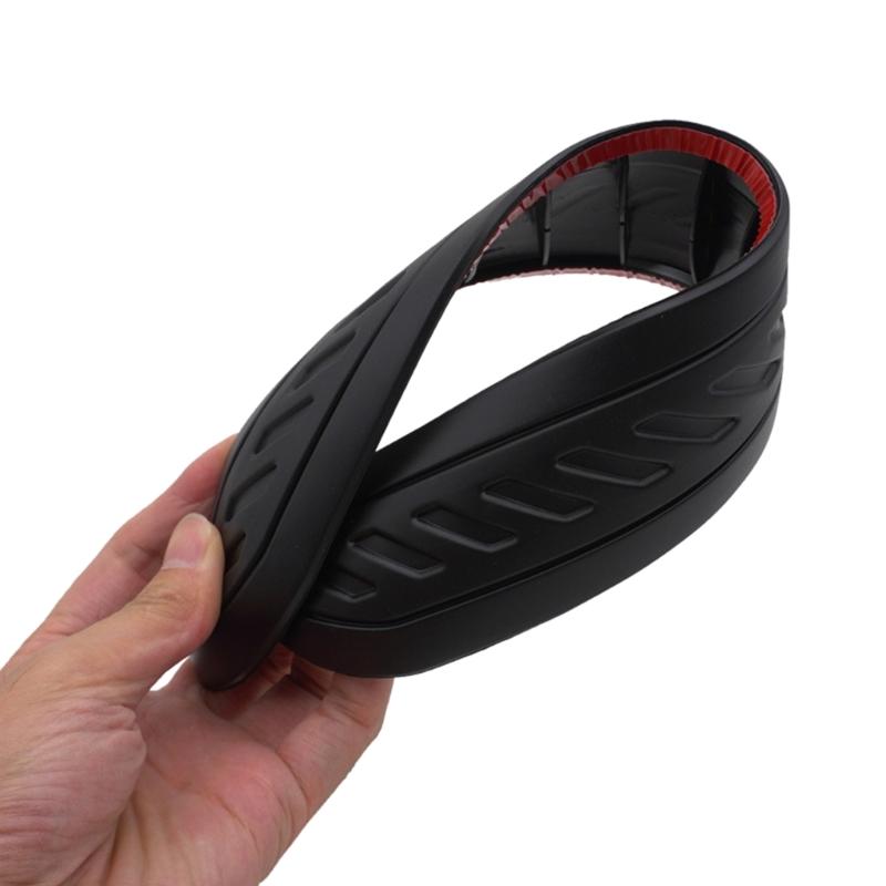 Petice negre anticoliziune Benzi de protecție pentru bara de protecție anti-zgâriere Elemente universale de acoperire pentru mașină SUV Pickup