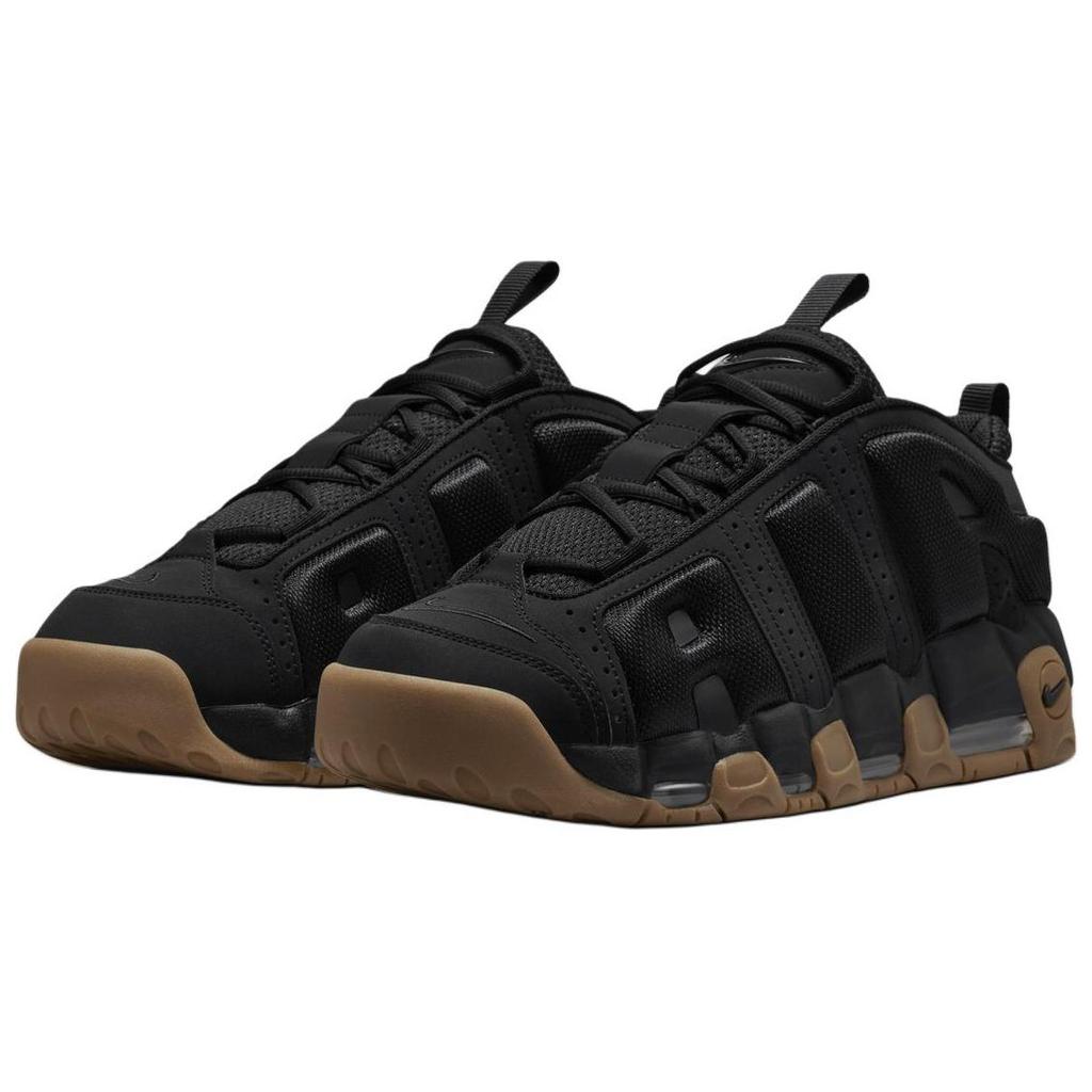 Nike Air More Uptempo Low Black Gum Vintage Basketball FZ3055-003