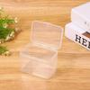 6 Pcs Clear Plastic Storage Boxes, Transparent Organizer Containers For Home, Office & Kitchen Small Items