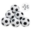 White and Black 32mm Foosball Table Football Replacement Balls (Pack of 6)