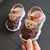 Summer Bear Kids Slides With Soft Nonslip Sole For Toddler Casual Wear