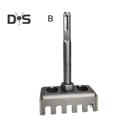 Square Hole Cutter High-Strength Ergonomic Design Universal Electrical Box Cutout Saw Socket Slot Cutter Hole Cutting Tool