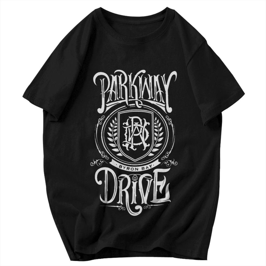Men T Shirt Parkway Drive 20 Year Anniversary Europea Gifts Pops Y2K Graphic Oneck Unisex Tops T Shirts