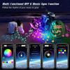 6 Pcs Motorcycle LED Light Kits, App Control Multicolor 6 Pcs Multicolor