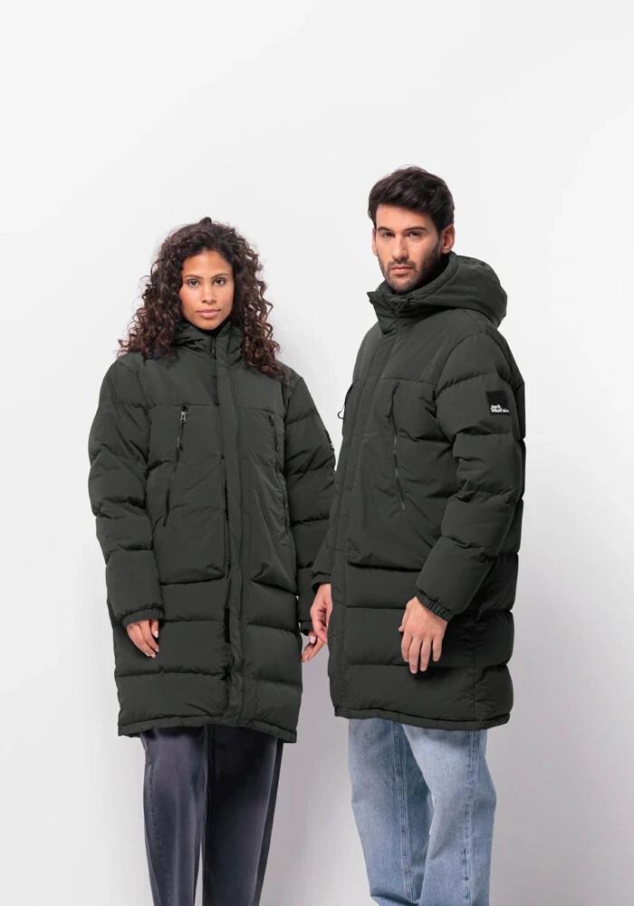 Куртка Jack Wolfskin Dellbrueck Long Jacket granite black