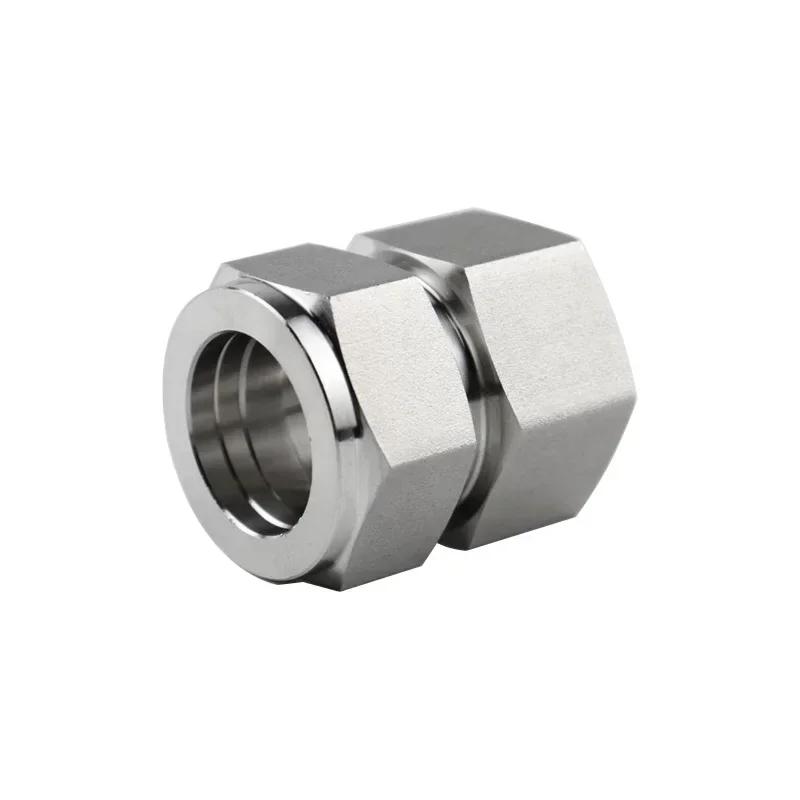 M10-M20 Metrisch 1/8" 1/4" 3/8" 1/2" BSPP NPT Verzinnt x 1/8-1 Zoll 3-16mm Klemmverschraubung 304 Edelstahl Rohrverschraubung Verbinder