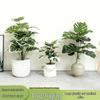 High-End Artificial Monstera Plant for Living Room & Bedroom Decor