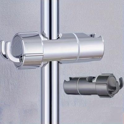 Suporte de chuveiro de metal ajustável, um suporte de chuveiro de mão universal para banheiros