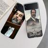 Etui Fashion Saddam Hussein Iraq Arabic Phone Case For Samsung Z Flip 7 6 5G Galaxy Z Flip 5 4 3 Black Hard Cell Cover Luxury P