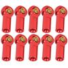 10Pcs RC Car Pull Connecting Rod Metal   Joint Accessory for   SCX10 1Celsius10