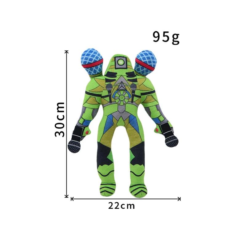 Titan Speakerman Plushies Toys Sinister Clockman Upgrade Stuffed Plush Dragon Drillman Dark Titan Clockman PlushTitan Tvman Doll